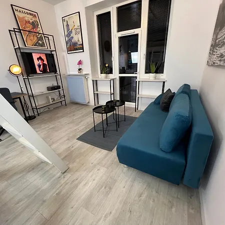 Appartement Lazienki Krolewskie Z Antresola I Widokiem Warschau